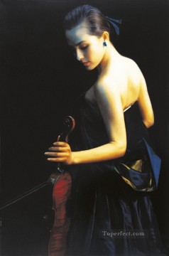 150の主題の芸術作品 Painting - オープニングの夜 1989 中国人のチェン・イーフェイ